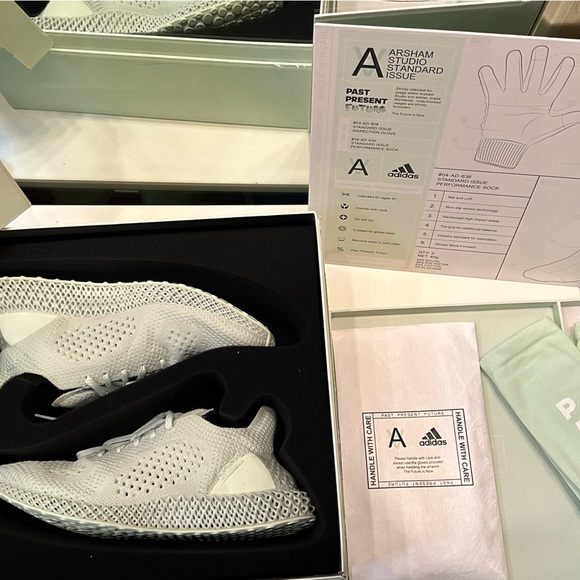 Adidas-The Daniel Arsham Futurecraft 4D Sneakers - Picture 4 of 16